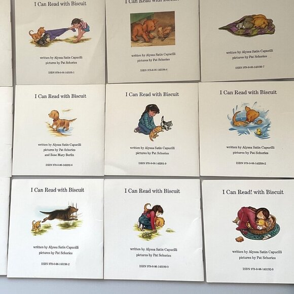 BUSCUITS READER “I CAN READ” PHONICS EARLY READERS PRE K- 1ST 12 BOOKS - Picture 8 of 9